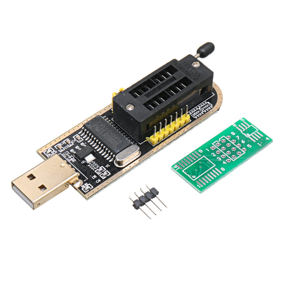 SPI FLASH BIOS USB Programmer Writer Burner 24 25 Serie USB To TTL CH341A