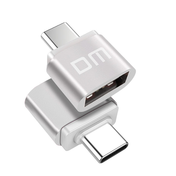 DM USB2.0 Female to Type-C Male Port OTG Charging Data Adapter For Samsung S8 Xiaomi mi5 mi6 Redmi