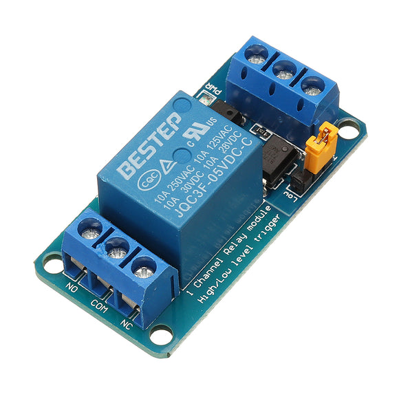 10pcs BESTEP 1 Channel 5v Relay Module High And Low Level Trigger For Arduino
