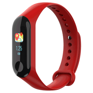 XANES M3B 0.96 Color Screen Waterproof Smart Watch Heart Rate Monitor Fitness Bracelet Mi Band"