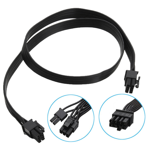 Video Graphics Card Power Cable 8Pin Male to Dual 8Pin(6+2) Male PCI-E 60cm
