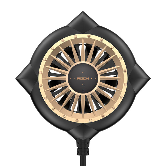 ROCK Silent Suction Cup Mini Powerful Wind Cooling Fan For iPhone X XS HUAWEI P30 XIAOMI S10+