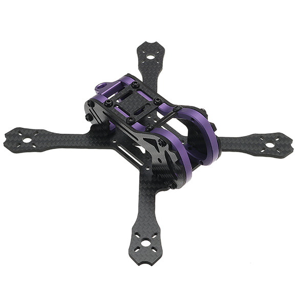 Realacc Purple150  150mm Wheelbase 2.5mm Arm Frame Kit 67g for RC Drone FPV Racing