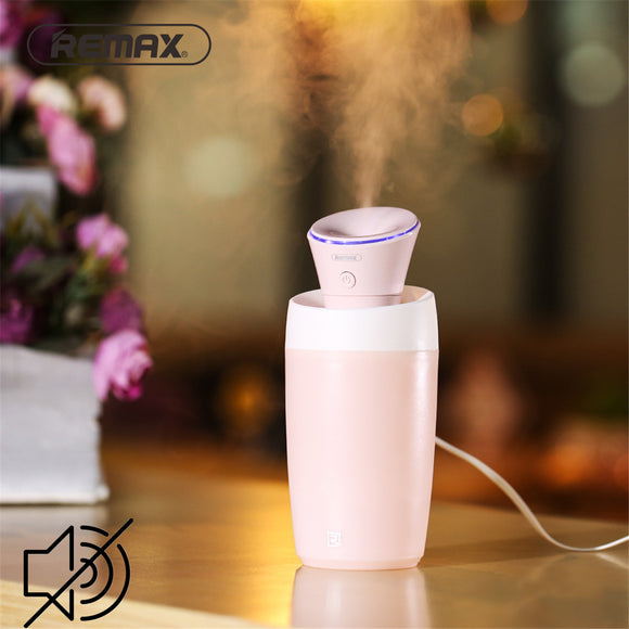 Remax Cool Mist Portable Mini USB Humidifier for Baby Bedroom Office Car Desktop