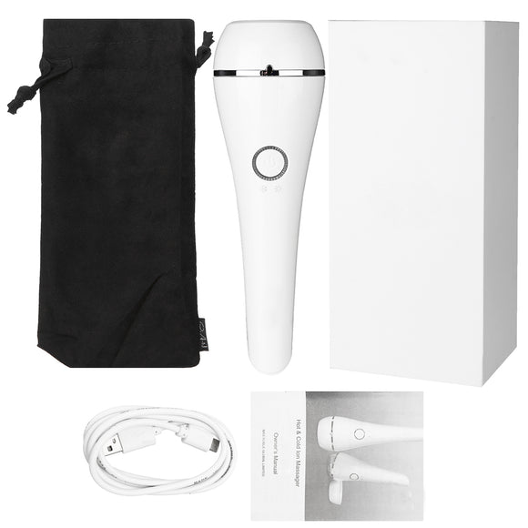 DC 5V 20W Electric LED Hot Cold Therapy Photon Skin Tightening Massager Facial Care Beauty Machine