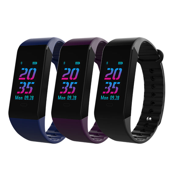 KALOAD W6S Dynamic Heart Rate Blood Pressure Monitor Waterproof Remote Music Control Smart