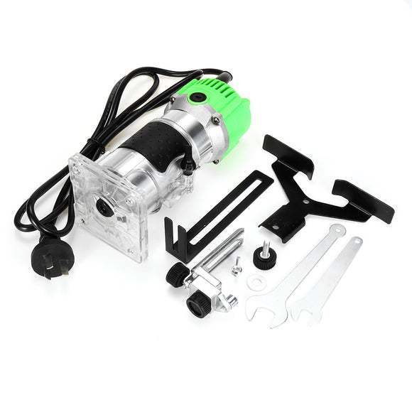 220V 6mm 1800W Electric Laminate Router/Trimmer Hand Router for Woodworking Palm Edge Router Trim Carpentry