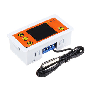 W3231 Incubator Temperature Controller Thermometer Cool/Heat Digital Dual Display with NTC Sensor AC 110-220V/DC12V/DC 24V