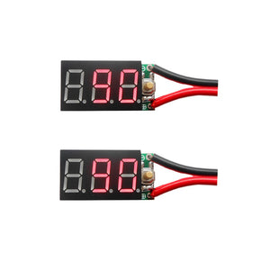 2PCS 2S 7.4V Pb Lipo Battery Tester Instruments And Ni-MH Battery Digital Display