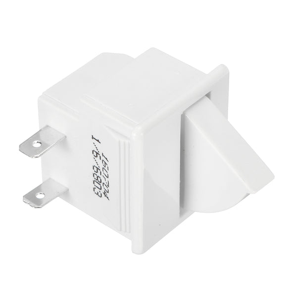 5A AC 125V 2Pin Refrigerator Door Lamp Light Switch Lamp Replacement Fridge Parts