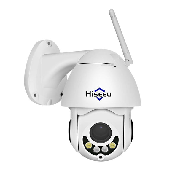 Hiseeu 1080P PTZ 5X Zoom Audio IP Camera Outdoor 2MP Color Night Vision P2P CCTV Security Camera