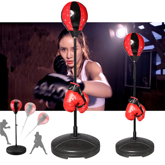 Desk Boxing Sand Bag Adjustable Standing Speed Ball Boxing Target Stress Release Exercise Equipment