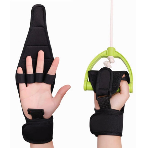 Rehabilitation Finger Gloves Brace Elderly Fist Stroke Hemiplegia Hand Training
