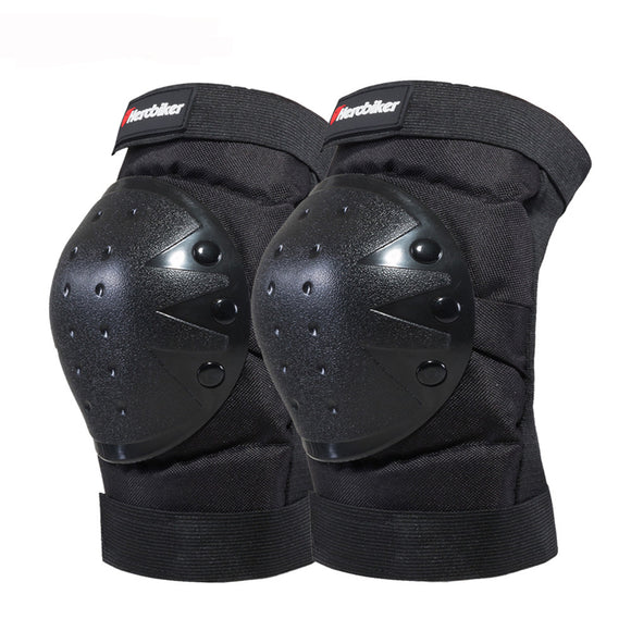 HEROBIKER Adults Knee Pad Protector Tactical Outdoor Sport Motorcycle Protective Gear