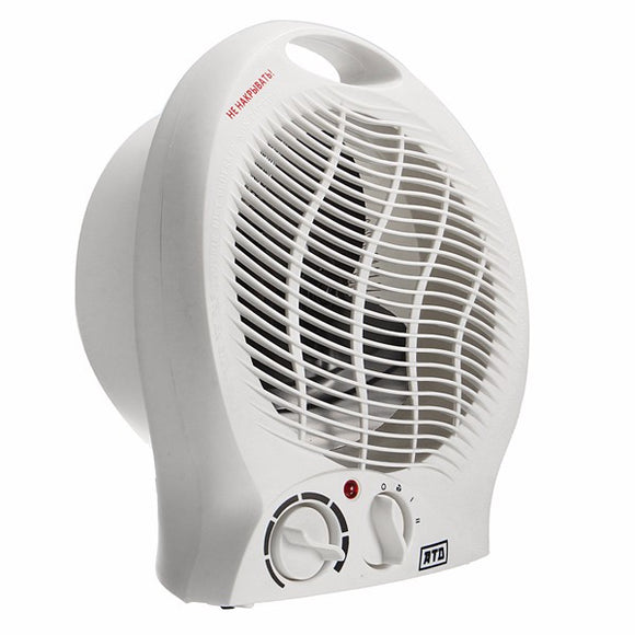 FH-03 Electric Portable Ceramic Space Heater Room Office Desk Thermostat Fan Dorm