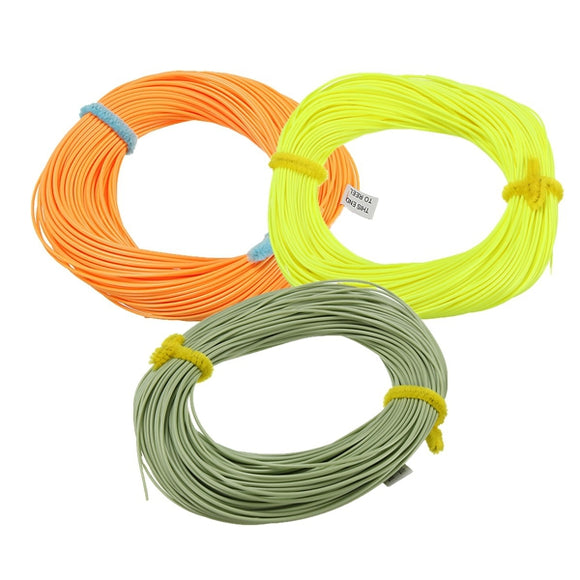 ZANLURE 30m/118 Inch Nylon Wire Fly Fishing Lines DT3/4/5/6/7/8/9 Floating Fly Lines