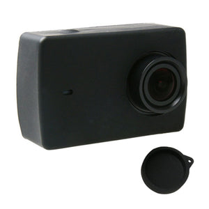 Silicon Protective Soft Rubber Case Lens Cover for Xiaomi Yi II 2 4K Sports Camera
