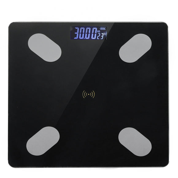 bluetooth APP Body Fat Balance Scale Intelligent Electronic LED Digital Weight Bathroom Scales Balance For Android IOS