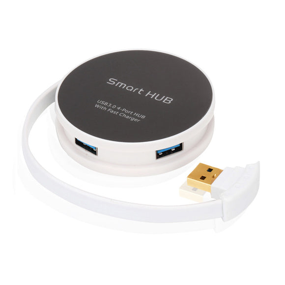 USB3.0 Smart Hub with 4 USB Port Hub 5Gbps Reader for Mobile Phone