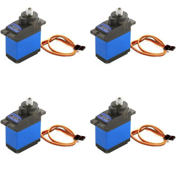 4X MG92B Robot 13.8g 3.5KG Torque Metal Gear Digital Servo