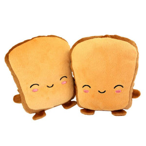 Toast USB Heating Motorcycle Gloves Hand Warmers Cute Half Wearable Fingerless