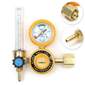 0-25 Mpa Argon CO2 Mig Tig Flow Meter Regulator Flow Meter Welding Weld Gauge