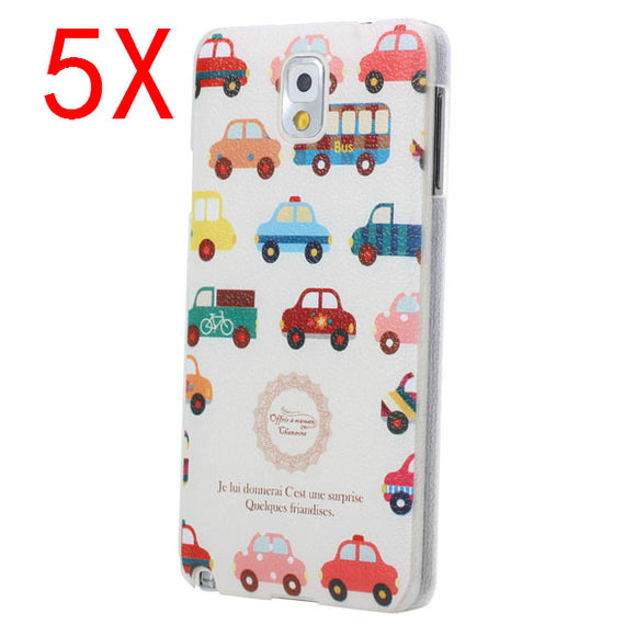 5XLittle Car PC Protective Case For Samsung Note 3 N9000