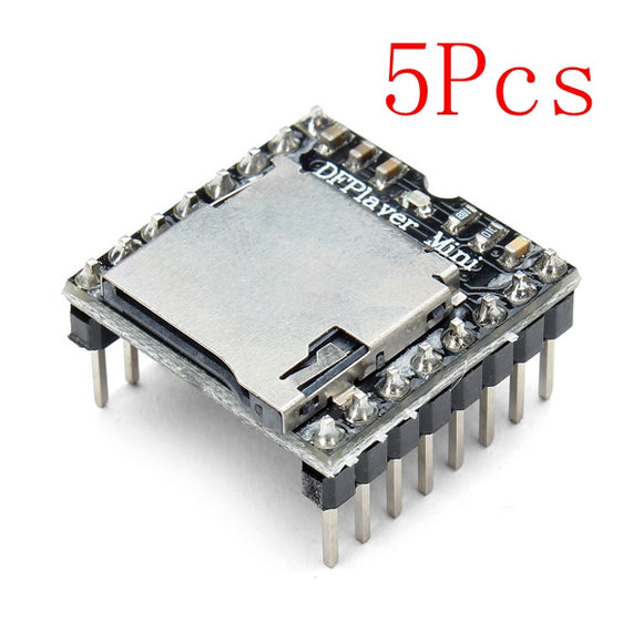 5Pcs DFPlayer Mini MP3 Player Module For Arduino