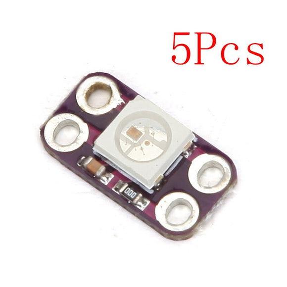 5Pcs CJMCU 1 Bit WS2812 5050 RGB LED Driver Development Board
