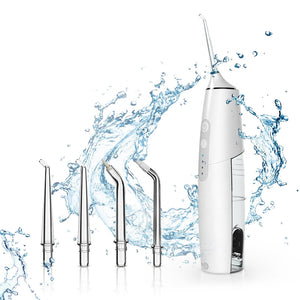 Minleaf Portable Electric Water Flosser IPX7 Waterproof USB Rechargeable Oral Irrigator Dental Tooth Teeth Mouth Cleaner