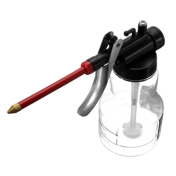 250cc Transparent Long Beak Machine Oiler Bottle Manual Oiling Tools