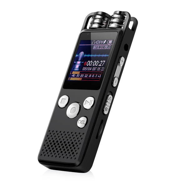 Bakeey 4GB/8GB/16GB/32GB Long Battery With microphone Recording Audio Voice Activated Digital Voice Recorder for Meeting