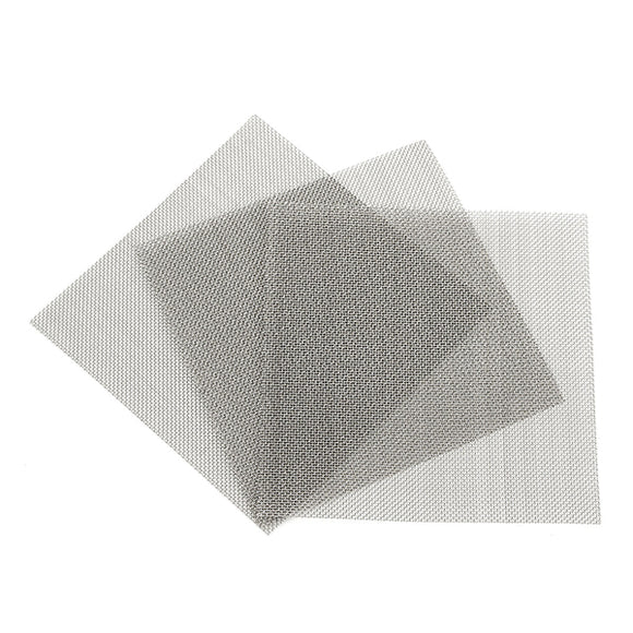 3Pcs 10x10cm 304 Stainless Steel 35 Mesh Filter Water Filtration Woven Wire