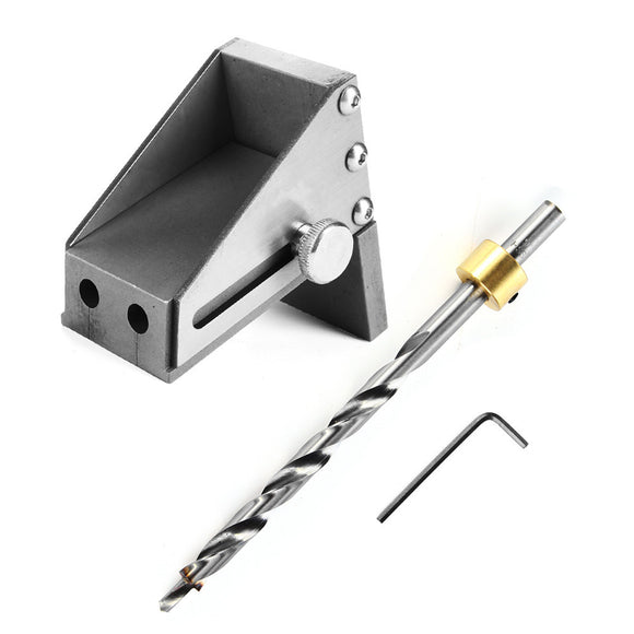 Pocket Hole Drill Jig Kit Woodworking Tool