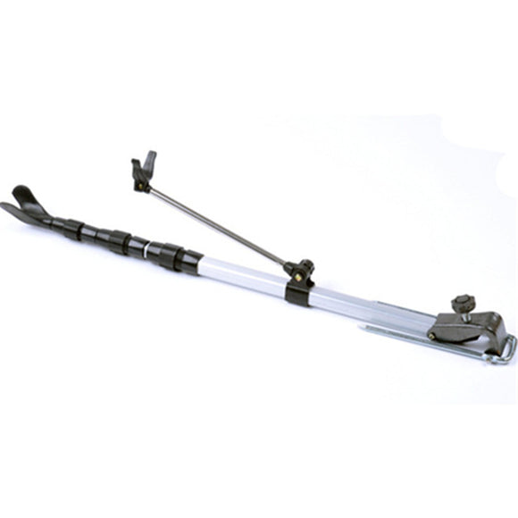 LEO 150cm Aluminum Alloy & Rubber Adjustable Fishing Rod Holder Fishing Bracket Stand Tool