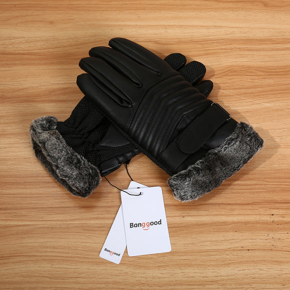 Warm Windproof Waterproof Gloves Motorcycle Anti-slip Thermal Touch Screen