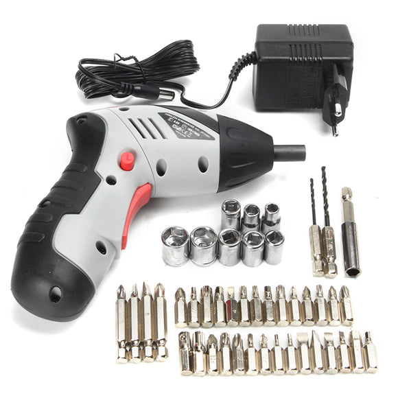 JOUSTMAX 4.8V Electric Drill Electric Screwdriver Set Two-way Mini Power Drill