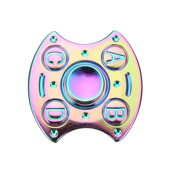 ECUBEE Metal ABCD Hand Spinner Finger Fidget Spinner Reduce Stress Gadget