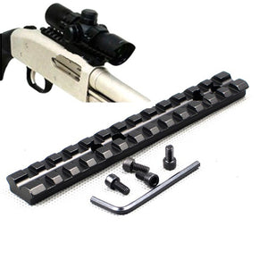 KALOAD D0020 Weaver Picatinny Rail 20mm Hunting Scope Mount For Shortgun 13 Slots Mossberg 500 590