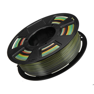 1KG/Roll 1.75mm Multicolour Gradient Color 3D Printer PLA Filament