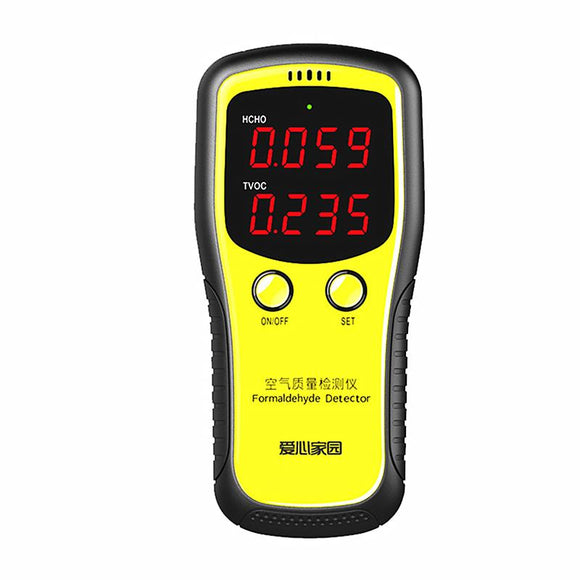 Formaldehyde Detector HCHO & TVOC Without Batteries Air Analyzers