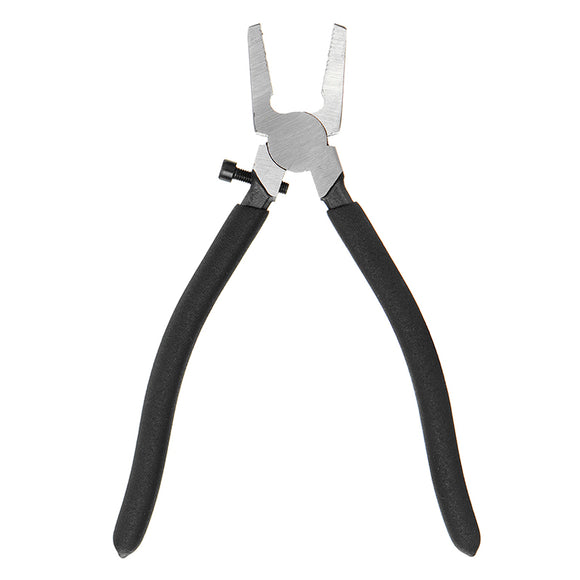 Pliers for Glass Stained Glass Mosaics-Breaking Nibbling Cutting Glass Breaking Pliers Tool