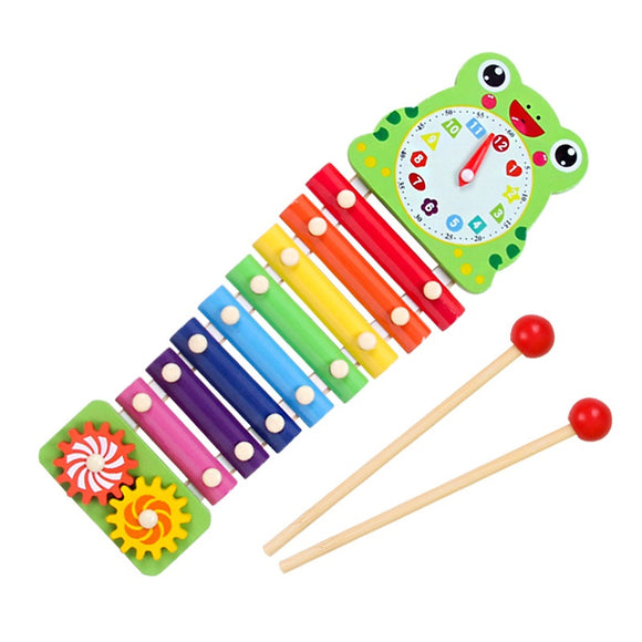 Hand Knocking Piano Musical Hand Xylophone Orff Musical Instruments Early Education Enlightenment Instrument for Children