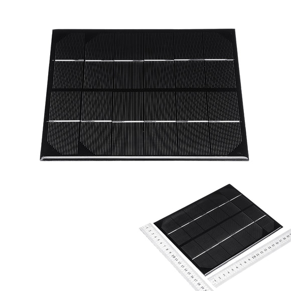 6V 6W Mini Monocrystalline Silicon Solar Panel Photovoltaic Panel