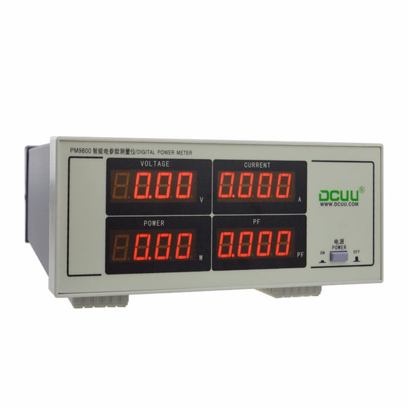 PM9800 AC Voltage Current Power Factor & Digital Power Meter Tester & Dynamometer & Electrical Parameter Tester