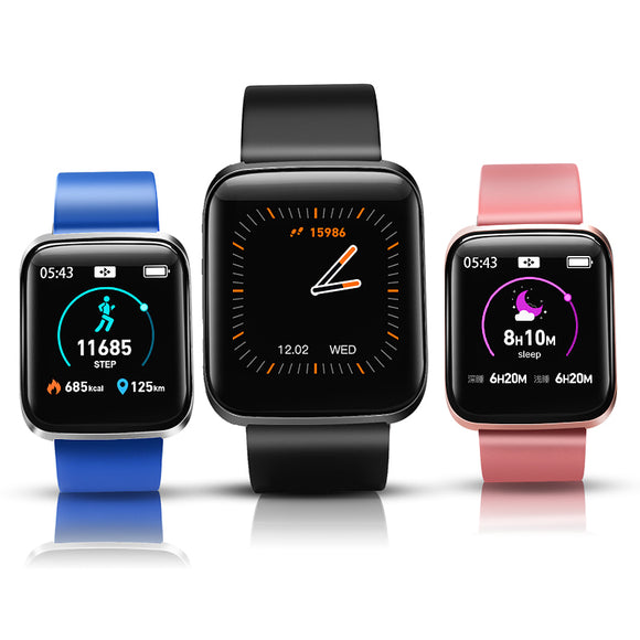 XAENS W5 1.3'' IPS Color Screen Smart Watch Message Push Stopwatch Sports Fitness Bracelet