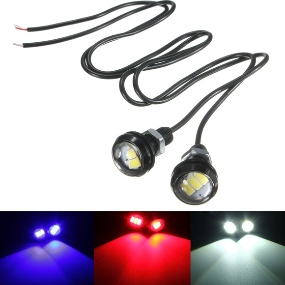 12V 10W 5630 LED Eagle Eye Reverse Lamp Motorcycle Car Interior Door Decorative Lights