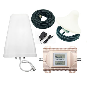 Dual Band Phone Signal Amplifier Repeater 2G 3G 4G Mobile Signal Booster CDMA GSM DCS