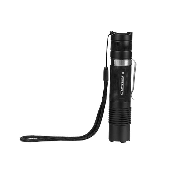Convoy S8 Hard Oxygen DIY LED Flashlight Shell Host 18650