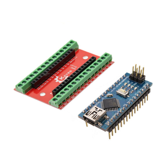 NANO IO Shield Expansion Board + Nano V3 Improved Version No Cable For Arduino
